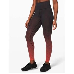 Lululemon Wunder Under High-Rise Tight (Ombre Speckle) size 10